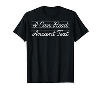 Script Historique de déchiffrement de Texte Ancien T-Shirt Graphique avec Valeur