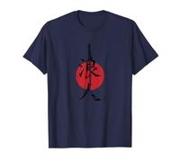 Script Japonais Samourai Way of The Sword T-Shirt
