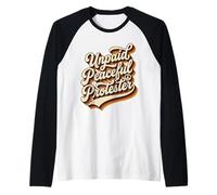 Script Vintage des années 70 sans rémunération Manche Raglan