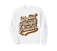 Script Vintage des années 70 sans rémunération Sweatshirt