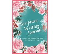Scripture Writing Journal: Writing Gods Word, Writing the Scripture, Prayer and Faith, Journaling Notebook, Religious Gifts