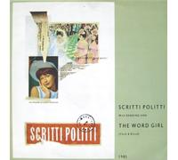 SCRITTI POLITTI - WORD GIRL 12 INCH (12" SINGLE) UK VIRGIN 1985