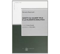 Scritti su Gilbert Ryle e la filosofia analitica