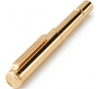 Scriveiner Stylo roller de luxe EDC Gold - Plaqué Plaqué or véritable avec rendez-vous en Plaqué or véritable, stylo d'écriture cool, meilleur cadeau de pour homme, femme, recharge allemande Schmidt