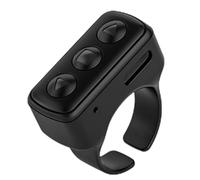 Scrolling Ring Remote - 1.18 inch Abs, Wireless Recording Controller | Phone Remote for Camera Selfie | Rechargeable 25mah Device - Hands Free Phone Ring Control for Scrolling Videos Reading