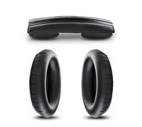 SCROY Coussinets compatibles avec Sennheiser HD280 (Version redessinée) Coussinets de Rechange pour écouteurs et kit de Bandeau pour HD 280 (Pro) HMD280 Noir (Coussinets et Bandeau)