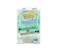 Scrub Daddy CIF Distributeur Liquide Vaisselle Soap Daddy, Distributeur Savon Cuisine pour Liquide Vaisselle et Savon, Flacon Doseur - Porte-Gel Douche pour Salle de Bain, Forme de Fleur