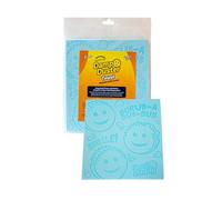 Scrub Daddy Damp Duster Towel - Eponge Magique de Nettoyage Attrape Poussiere Carrée, Plumeau Lavable Depoussierant- Lingette Poussiere Humide Antistatique, Piège la Poussière, se Rince Facilement