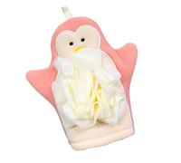 Scrub Mitt | Double-Sided Body Wash Gloves,Shower Puff, Bathing Accessories, Loofah Sponge, Rich Foaming Towel for Men Women Kids Families