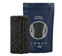 Scrub Towel - Quick Drying Soft Absorbent Back Washer for Bath | Long Body Scrubber Cloth for Adults and Couples, Daily Shower Care for Family Friends Mom Men Wife, Travel Use, Home Bathroom Comfort