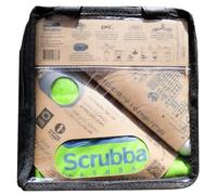Scrubba Kit de Lavage & Séchage - Machine à Laver Portable avec Serviette XL, Corde à Linge sans Pinces & cintres - Léger & Essentiel pour Camping, randonnées, auberges & hôtels