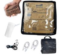 Scrubba Tactical Kit de Lavage & Séchage - Machine à Laver Portable Robuste avec Serviette XL, Corde à Linge & cintres - Léger & Essentiel pour Camping, randonnées, Voyages