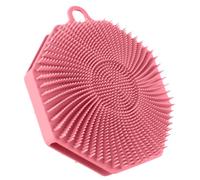 SCRUBBER DU CORPS EN SILICONE - Pinceau de bain en silicone | Brosse de corps en poils doux | Brosses de douche exfoliantes, accessoires de bain doux, gommage de la peau, masseur