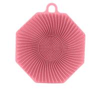 Scrubber Épurateur de corps en silicone pour le bain, brosse de corps en silicone à poils souples, exfoliant pour la peau, masseur capillaire, accessoires de bain et douche, éponges L