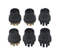 Scrubbing Brushes 6pcs for Oven Grill Scrubbing Brushes 6pcs | 6-piece set includes 3 brass and 3 nylon heads, pour versatile cleaning for various surfaces