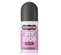 Scrubbingtons Pit Stop Déodorant pour enfants 75 ml - Sèche rapidement, parfum de baies magiquement naturel, déodorant sans aluminium et sans alcool pour jeunes enfants