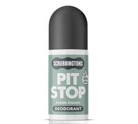 Scrubbingtons Pit Stop Natural Deodorant Roll On Ocean Breeze 75ml
