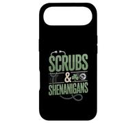 Scrubs and Shenanigans Nurse St Patrick Day Coque pour iPhone Air