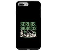 Scrubs Shamrocks and Shenanigans Nurse St Patrick Coque pour iPhone 7 Plus/8 Plus