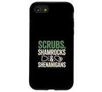 Scrubs Shamrocks and Shenanigans Nurse St Patrick Coque pour iPhone SE (2020) / 7/8