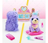 Little Live Pets Scruff-a-Luvs Cuts Découvre, tonds, pomponne et Sauve Ton Animal en Peluche, 30147, Purple