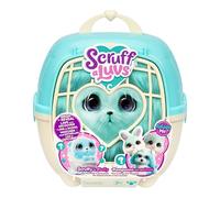 Moose Toys – Animal en peluche Scruff A Luvs Boule de poils – Mystère, 19 cm, Bleu