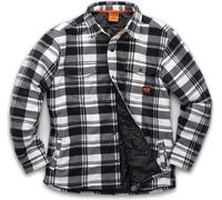 Scruffs - Chemise matelassée pour homme RW8724 (S) (Noir/Blanc)