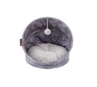 SCRUFFS-Grotte pour chat gris Kensington Scruffs - Taille 44 x 44 x 48 cm