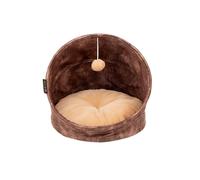 SCRUFFS-Grotte pour chat marron Kensington Scruffs - Taille 44 x 44 x 48 cm