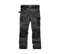 Scruffs Homme Pro Flex Pantalon de Travail Not Applicable, Gris (Graphite 001), (Taille Fabricant: 32)