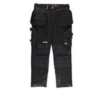 Scruffs Homme Pro Flex Plus Pantalon de Travail Not Applicable, Noir (Black 001), (Taille Fabricant: 30)