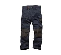 Scruffs Pantalon de Travailleur, Bleu Marine, Taille 44 Court (T54834)