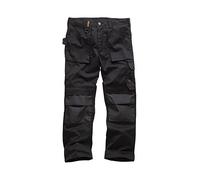 Scruffs Pantalon de Travailleur, Noir, Taille 44 Long (T54827)