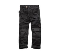 Scruffs Pantalon de Travailleur, Noir, Taille 50 Long (T54830)
