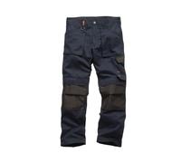 Scruffs Pantalon de Travailleur, Bleu Marine, Taille 50 Court (T54833)