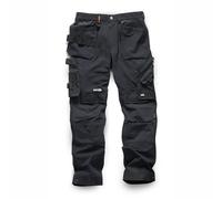 Pantalon de travail Pro Flex Plus Scruffs, noir, taille 38, longueur 86 cm