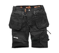 Short de travail femme avec poches holster "Trade", noir taille 46