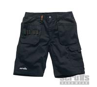 Scruffs T54657 Short à pochettes Trade Flex, noir