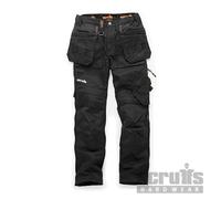 Scruffs T55274 Pantalon Trade Flex Holster Pocket pour femme, noir