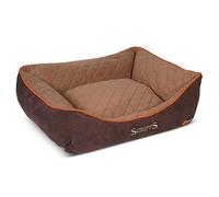 Scruffs Thermal Box Bed, 78 cm x 66 cm x 21 cm, Brown