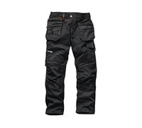 Scruffs Trade Flex Pantalon pour Homme, Noir, Taille 30 S