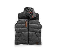 Scruffs Worker Chauffe-corps Gilet sans manches, Noir, L