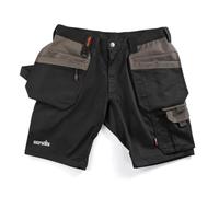 Scruffs Worker Plus Holster Shorts, Noir, 40 (T56208), Noir, 40W
