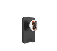 Scruffy Teckel Urban Kawaii Dog Art PopSockets PopWallet pour MagSafe