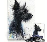 Scruffy Vigilance, Puzzle de 1000 pièces pour Adolescents, Jeu de logique Puissant, évasion apaisante, Bords Nets, Cadeau d'anniversaire (50x75cm)