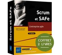 Scrum et SAFe - Coffret de 2 livres : L'entreprise agile (2e édition) - Tiffany Lestroubac - Eni Editions - Coffret - Manuel