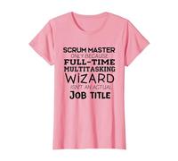 Scrum Master Cadeau pour équipe de développement Agile T-Shirt, Femme, Rose, XL