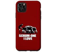 Scrum One : J'adore Le Rugby : Modern Romance Coque pour iPhone 11 Pro Max