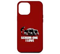 Scrum One : J'adore Le Rugby : Modern Romance Coque pour iPhone 12 Pro Max