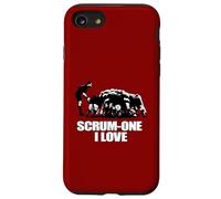 Scrum One : J'adore Le Rugby : Modern Romance Coque pour iPhone SE (2020) / 7/8